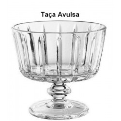 Taça 240ml Para Sobremesa Dubois Transparente L'hermitage Em Vidro